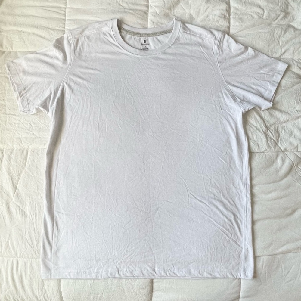 Essentials Crisp White Short Sleeve Tee
